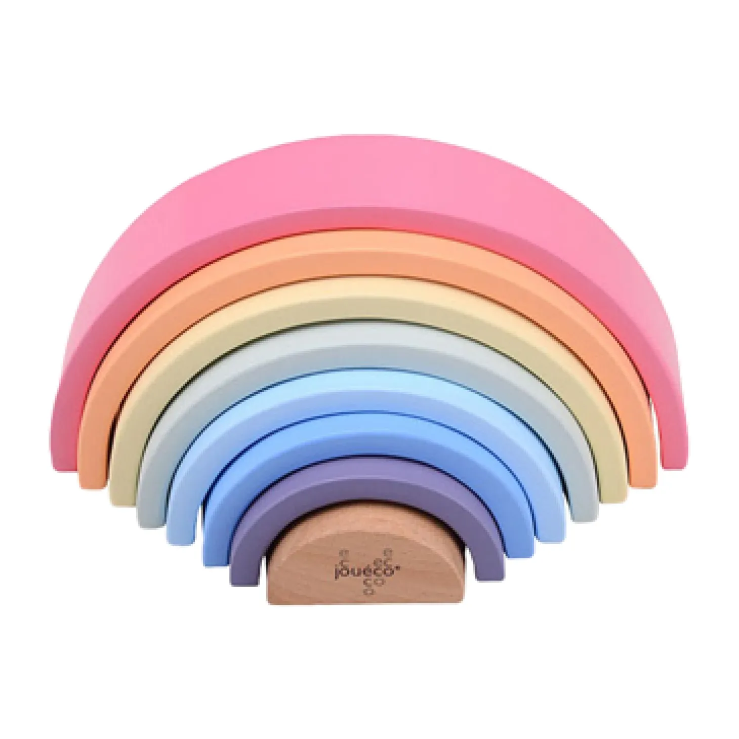 Joueco Houten Regenboog, 8dlg.