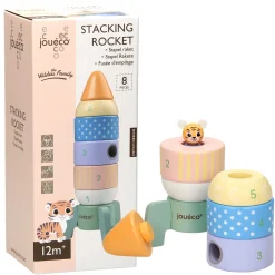 Joueco Houten Stapel Raket