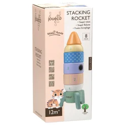 Joueco Houten Stapel Raket