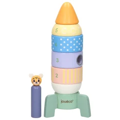 Joueco Houten Stapel Raket