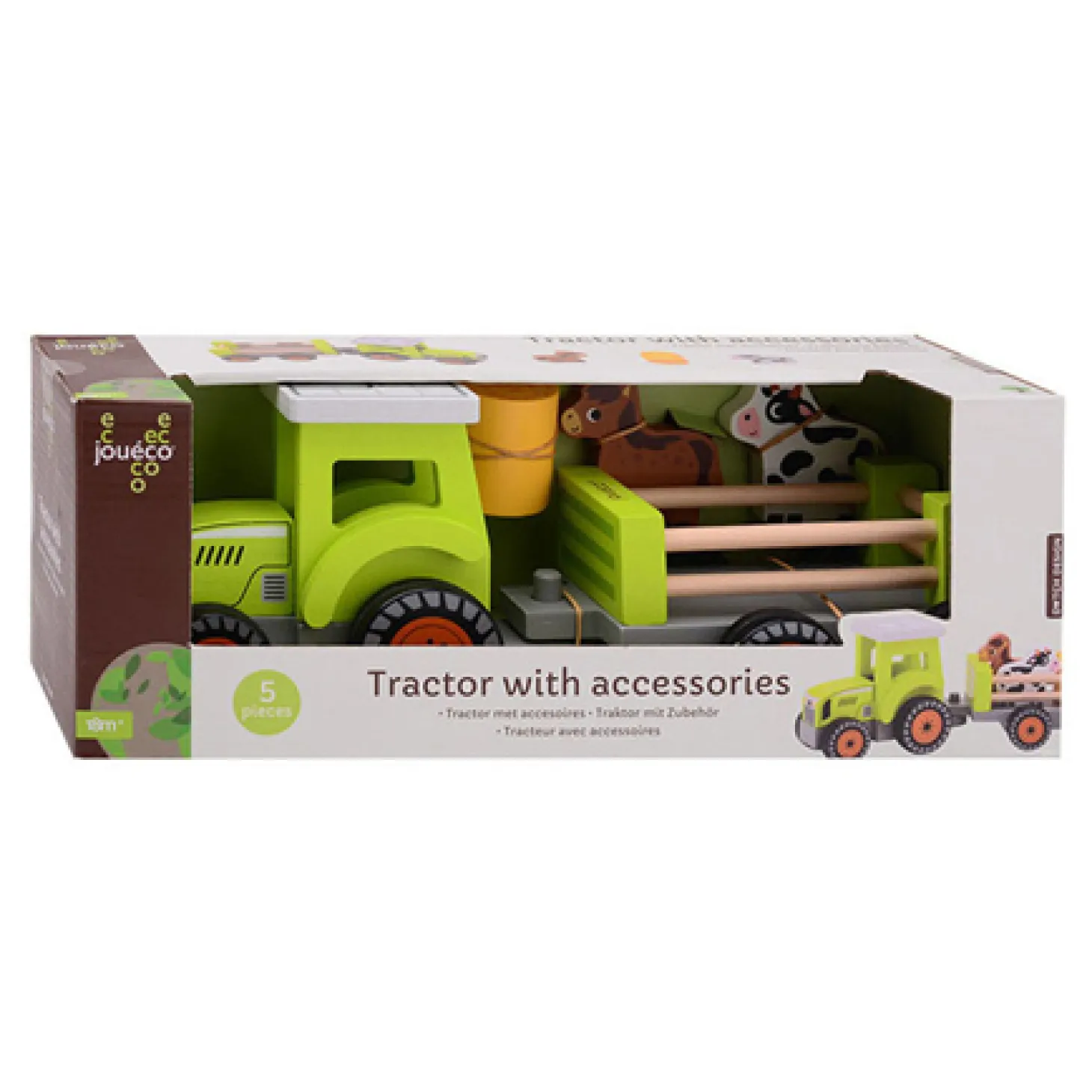 Joueco Tractor met Accessoires