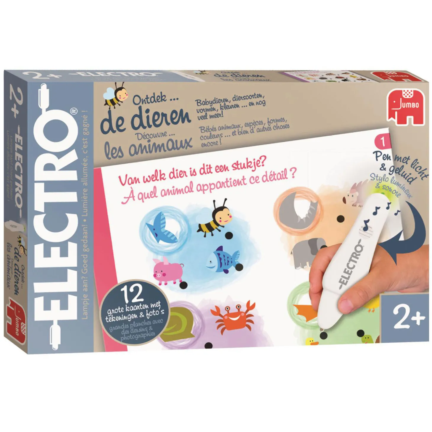 Jumbo Electro Wonderpen Ontdek de Dieren Educatief Spel