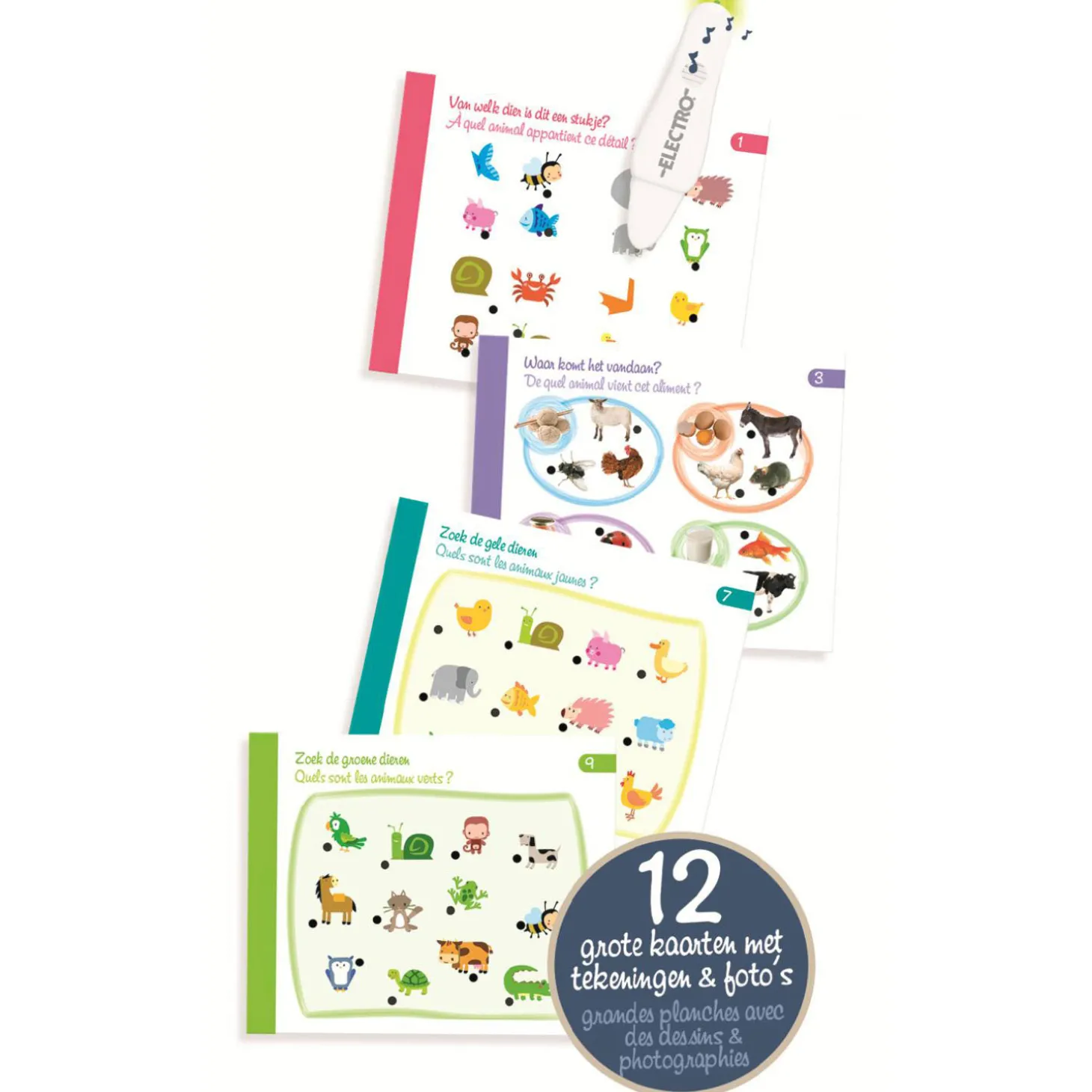 Jumbo Electro Wonderpen Ontdek de Dieren Educatief Spel