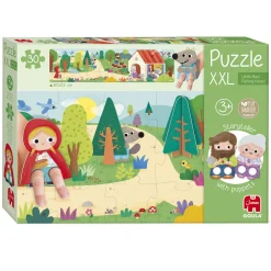 Jumbo Goula Legpuzzel XXL Roodkapje, 30st.