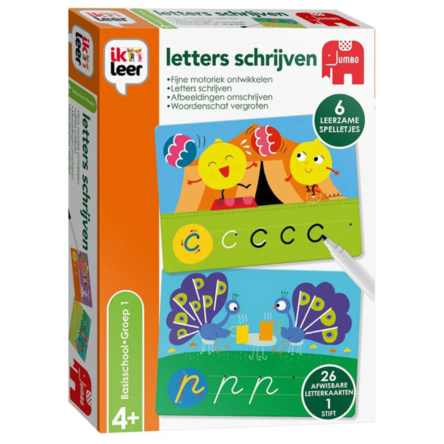 Jumbo Ik Leer Letters Schrijven Educatief Spel