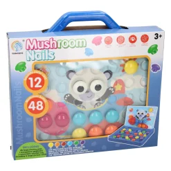 Jumbo Insteekmozaïek Buttons in Koffer, 60dlg.