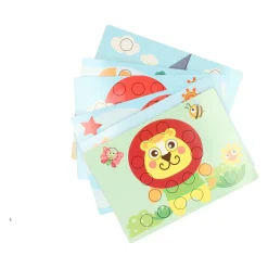 Jumbo Insteekmozaïek Buttons in Koffer, 60dlg.