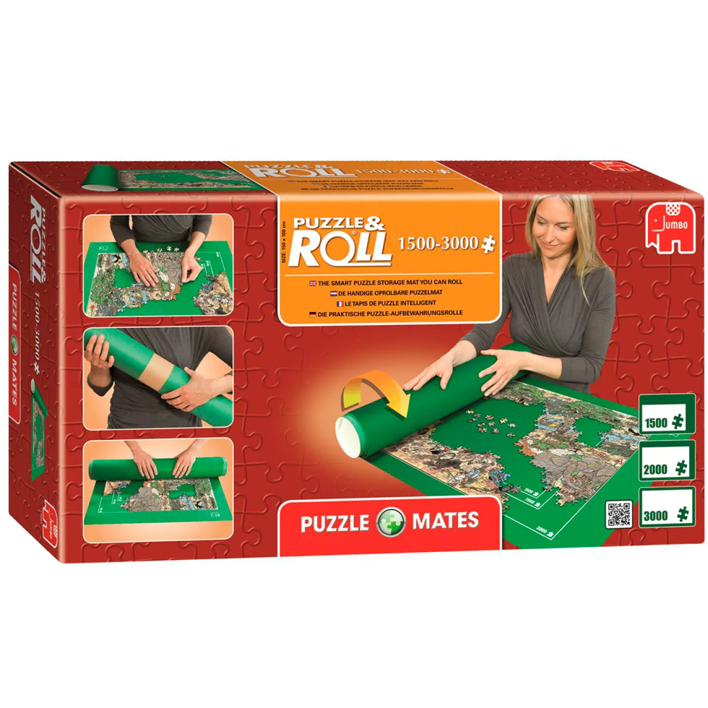 Jumbo Puzzel Mates Puzzel & Rolmat 1500 - 3000st.