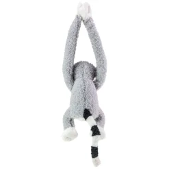 Jungle Mates Knuffel - Lemur Maki Grijs Zwart