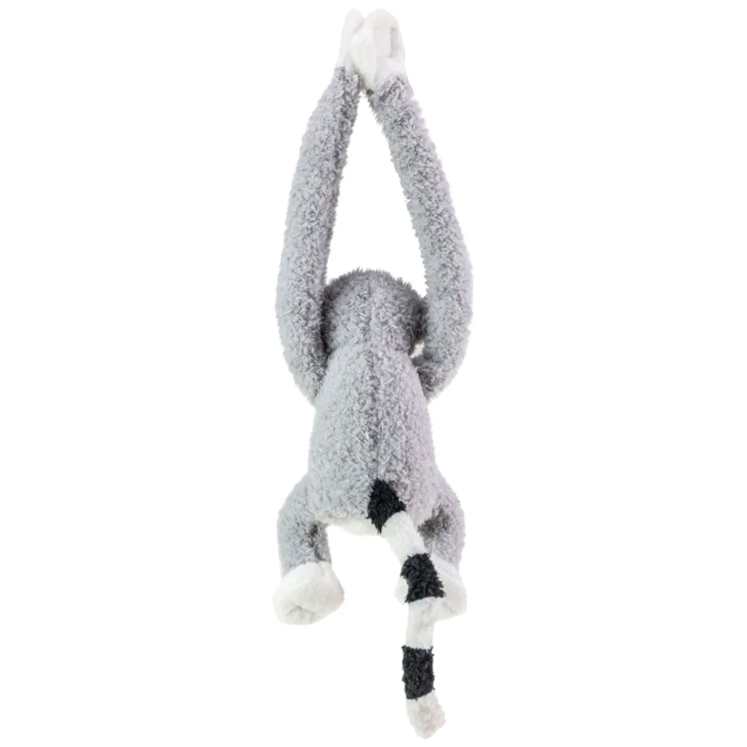 Jungle Mates Knuffel - Lemur Maki Grijs Zwart