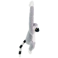 Jungle Mates Knuffel - Lemur Maki Grijs Zwart