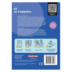 K3 de 3 Biggetjes Luisterkaart Boek