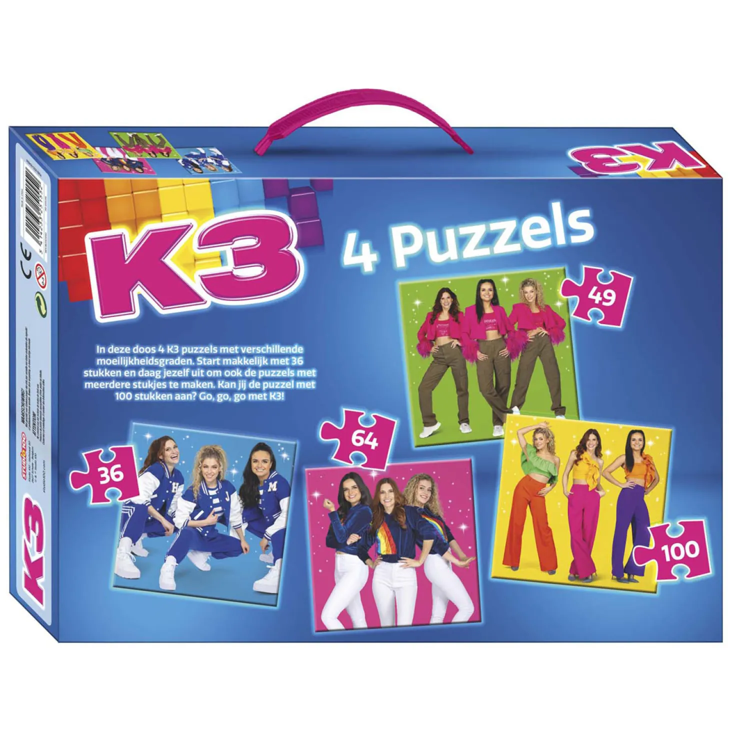 K3 4in1 Puzzel - Sterretjes