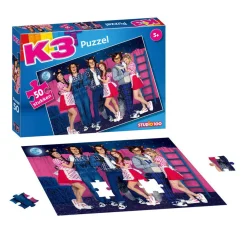 K3 Legpuzzel 3 Biggetjes en de Wolven, 50st.