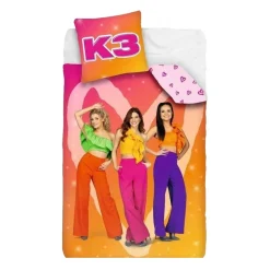 K3 1-Persoons Dekbedovertek - Alle Kleuren