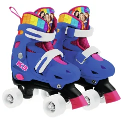 K3 Rolschaatsen Regenboog, maat 34-37