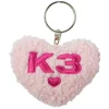 K3 Sleutelhanger Pluche Hart
