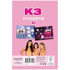 K3 Stickerboek - Stickerfun XL