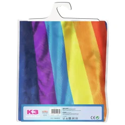 K3 Verkleedjurk - Regenboog Blauw, 9-11 jaar