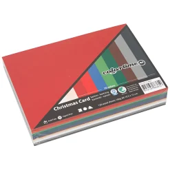 Karton Kaarten Kerst Kleuren, 120 vellen
