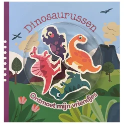 Kartonboek Ontmoet mijn Vriendjes Dino's