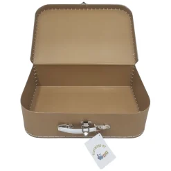 Kartonnen Koffer Set Bruin, 3st.