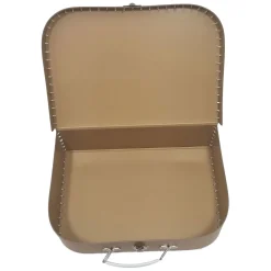 Kartonnen Koffer Set Bruin, 3st.