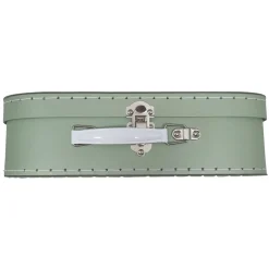 Kartonnen Koffer Set Groen, 3st.