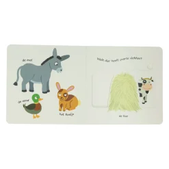 Kartonnen Schuifboekje - Spelen en leren Boerderij
