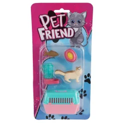 Kat in Reismand met Accessoires