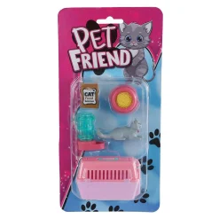 Kat in Reismand met Accessoires