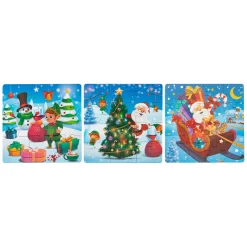 Kerst 3-in-1 Puzzel