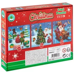 Kerst 3-in-1 Puzzel