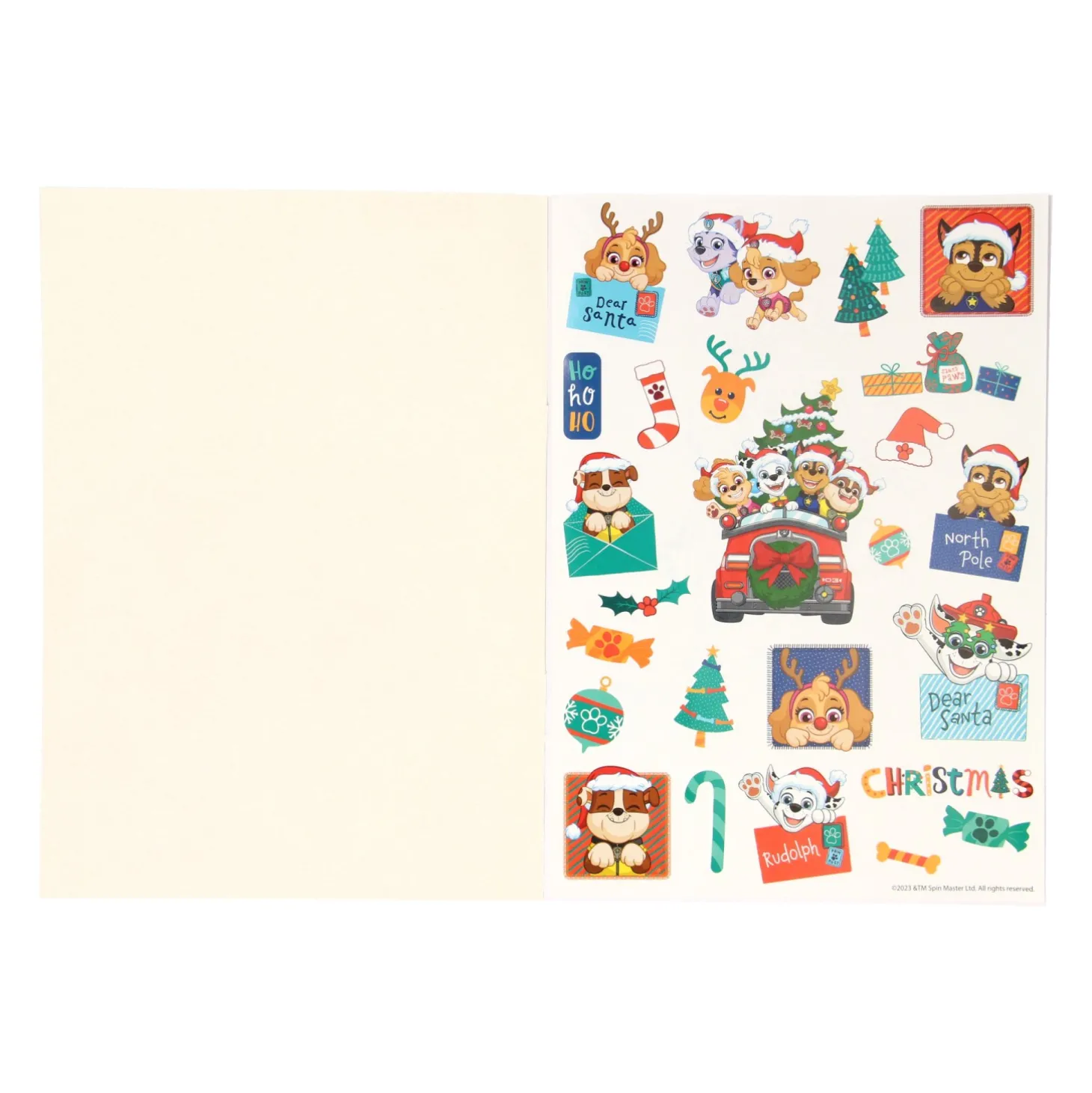 Kerst Kleurboek PAW Patrol + Stickers