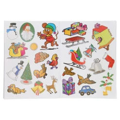 Kerst Sticker- en Kleurboek