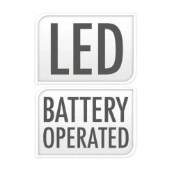 Kerstdorp met Led, 10dlg.