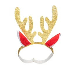 Kerstjurk met Haarband Rendier, maat 35-45 cm