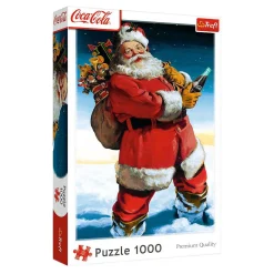 Kerstpuzzel Coca Cola In de Sneeuw - 1000st.