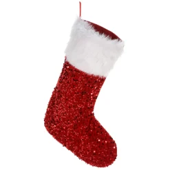 Kerstsok met Pailletten