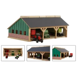 Kids Globe Landbouwloods 3-vaks Klein, 1:87