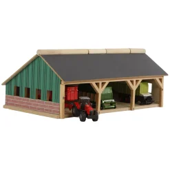 Kids Globe Landbouwloods 3-vaks Klein, 1:87