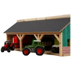 Kids Globe Landbouwloods 3-vaks Klein, 1:87