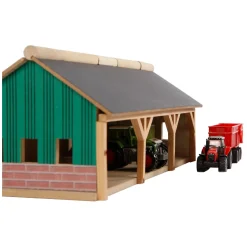 Kids Globe Landbouwloods 3-vaks Klein, 1:87