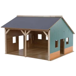 Kids Globe Loods Voor 2 Tractoren, 1:16