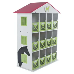 Kids Globe Paarden Opbergbox met 12 Boxen