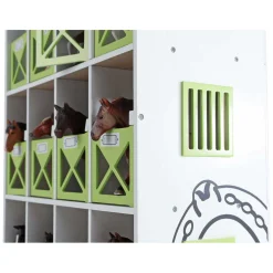 Kids Globe Paarden Opbergbox met 12 Boxen