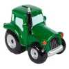 Kids Globe Spaarpot Aardewerk Tractor Groen