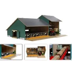 Kids Globe Stal met Landbouwloods 1:32