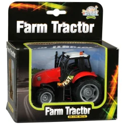 Kids Globe Tractor met Licht en Geluid, 1:32
