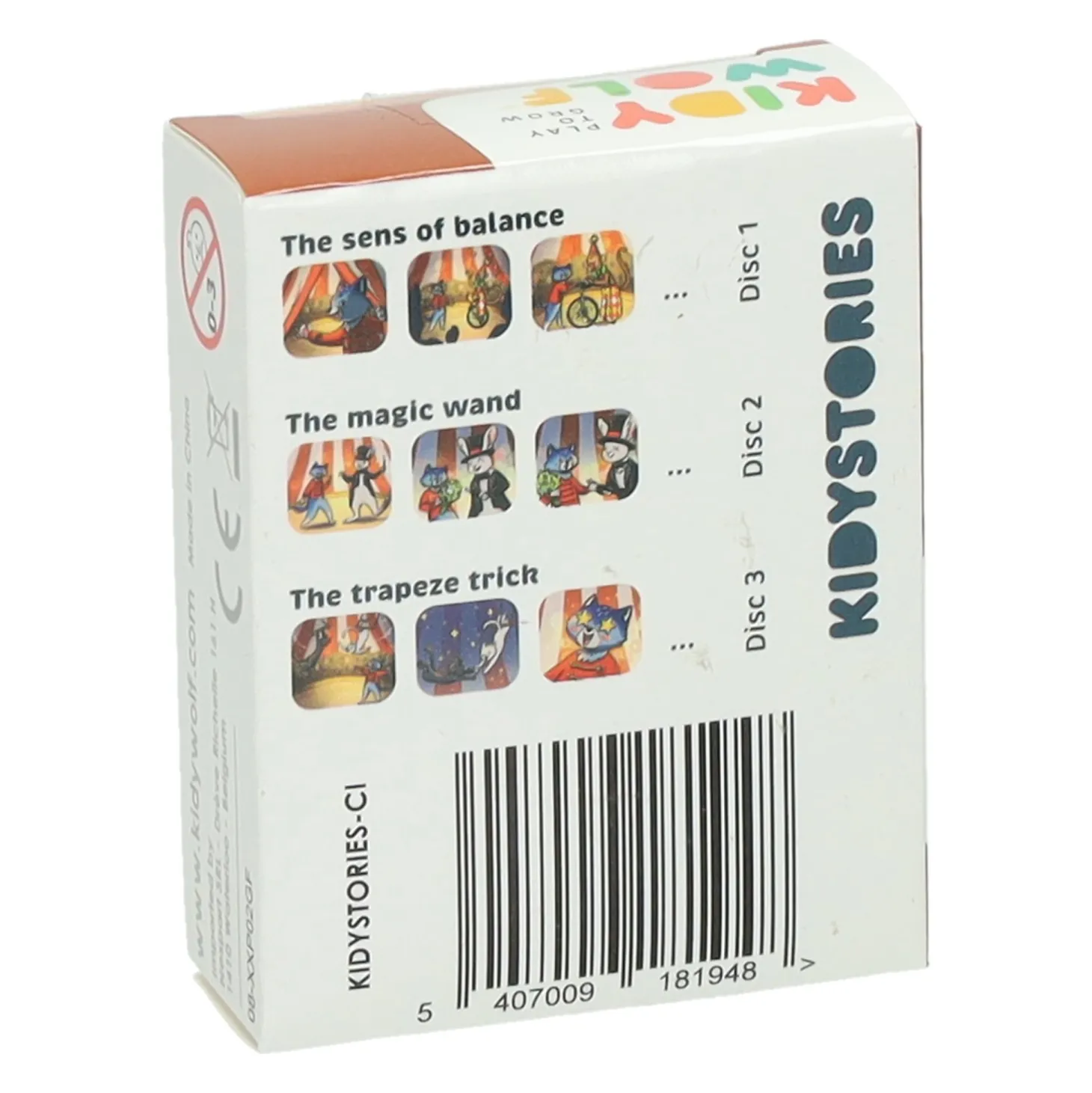 Kidywolf Kidystories Circus Verhalen Voor Kidyslide